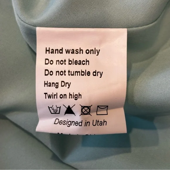 JESSAKAE Margret Sz XS Floral Embroidered Tulle Tiered Maxi Dress Tie Shoulder - Picture 11 of 12